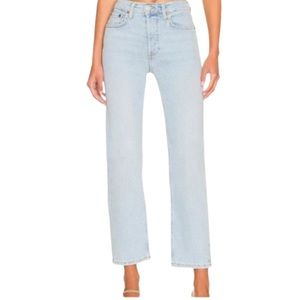 NWT RE/DONE 70s Stove Pipe in River Fade Wash - Sz 30